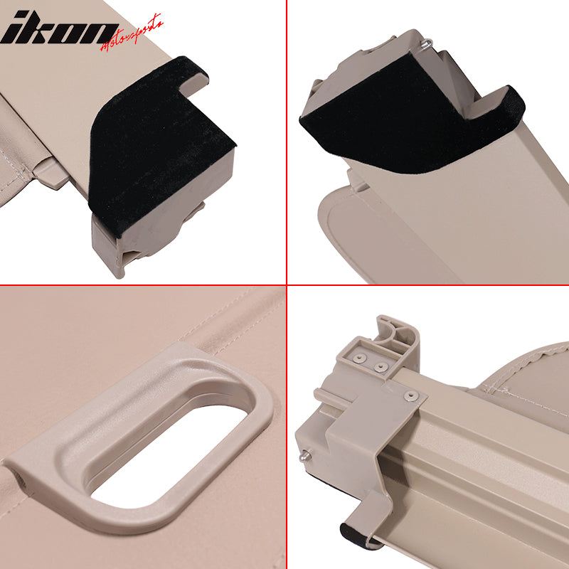 2007-2013 BMW E70 X5 Retractable Rear Trunk Luggage Cargo Cover Vinly