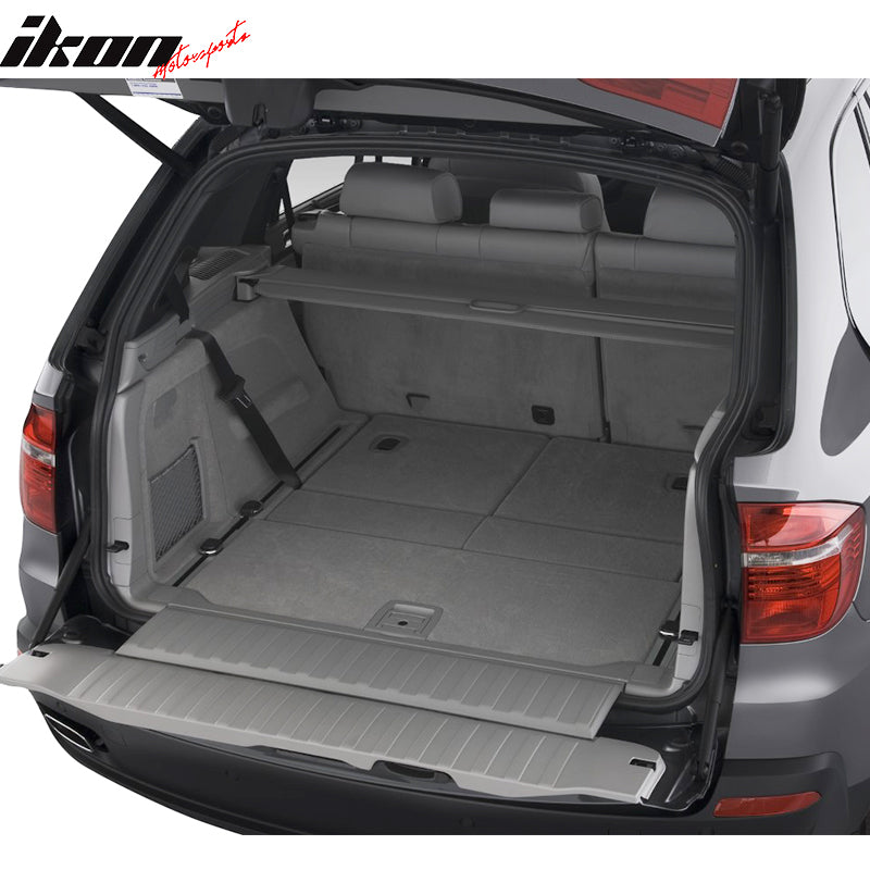 2007-2013 BMW E70 X5 Retractable Rear Trunk Luggage Cargo Cover Vinly