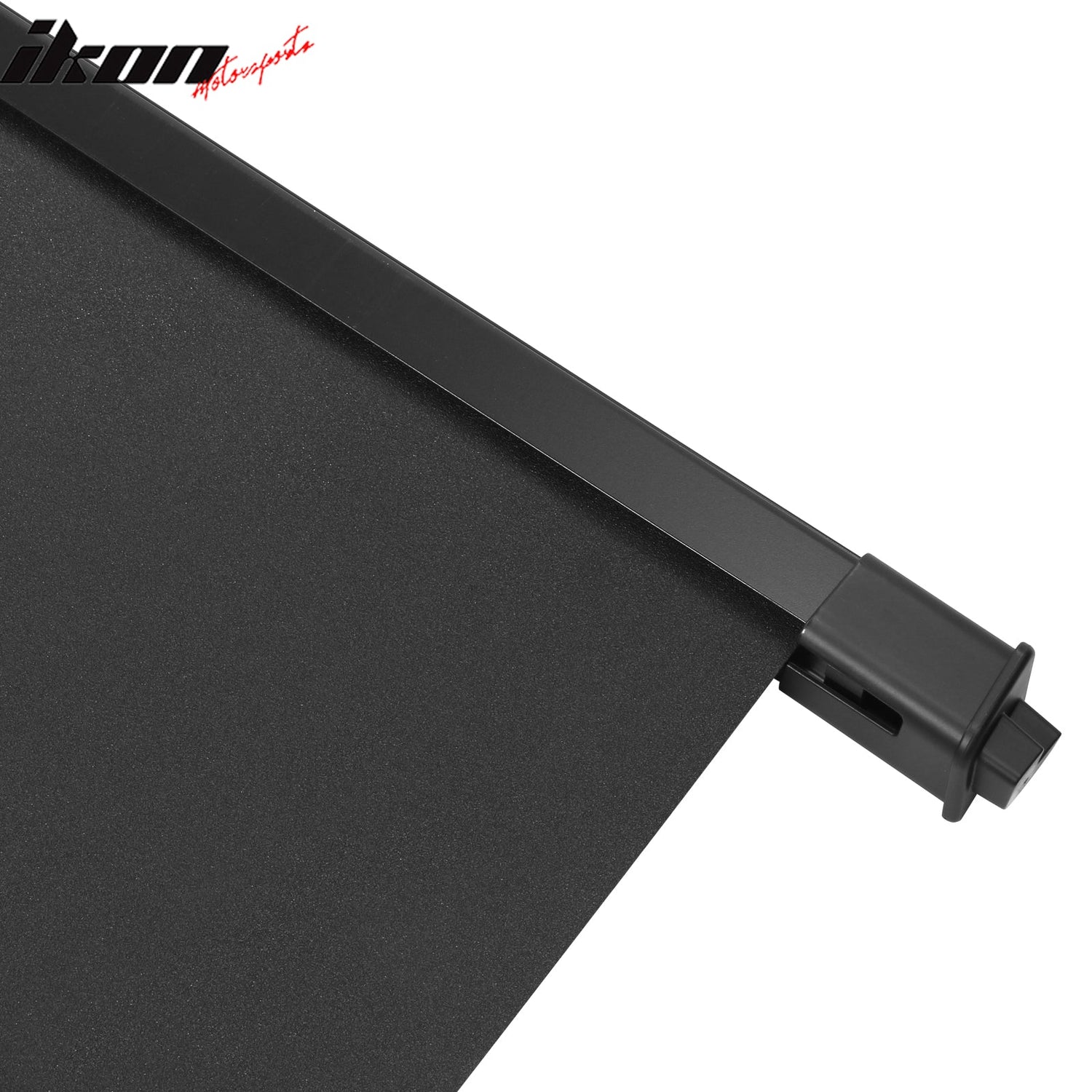 2018-2023 Chevrolet Traverse Black Trunk Cargo Cover PVC Aluminum Rod