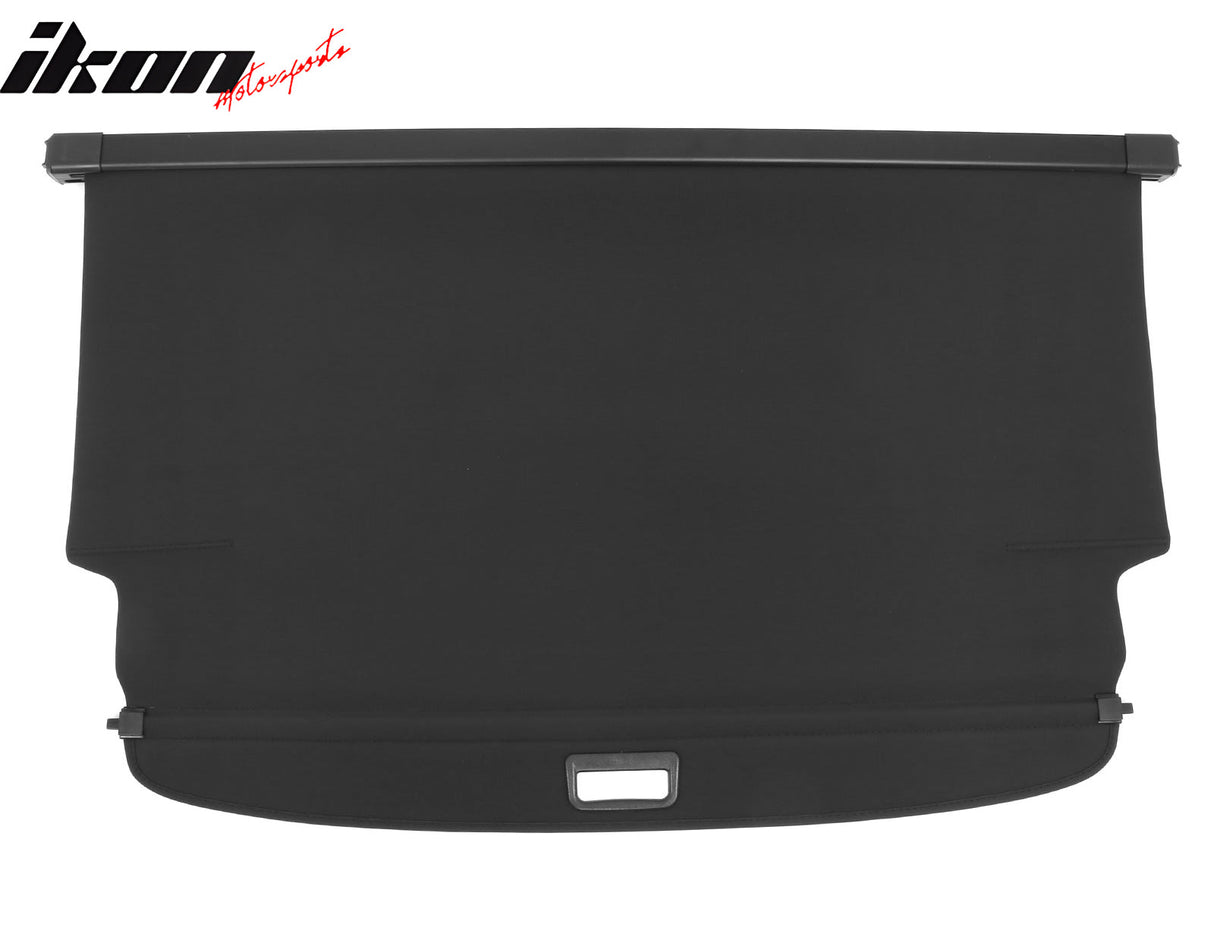 2021-2025 Ford Bronco 4-Door Black Retractable Rear Trunk Cargo Cover