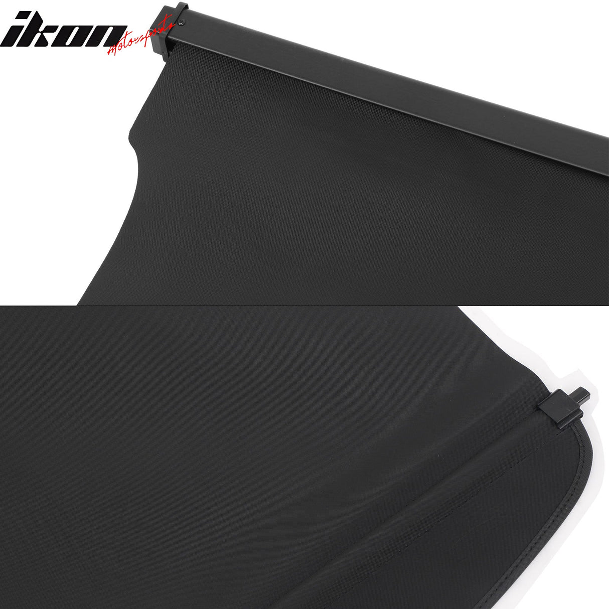 2020-2025 Ford Escape Black Retractable Rear Trunk Cargo Cover Canvas