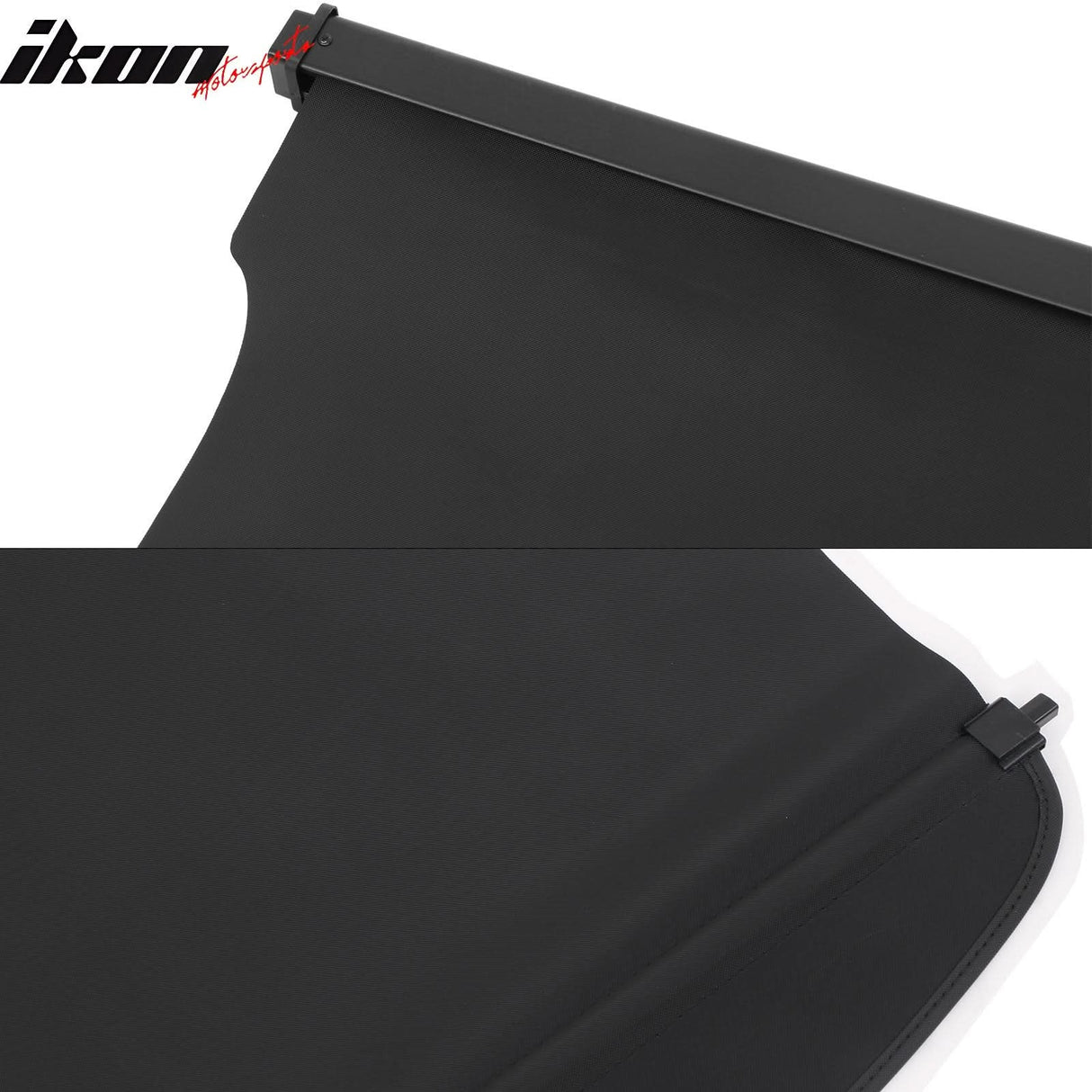 2020-2025 Ford Escape Black Retractable Rear Trunk Cargo Cover Canvas