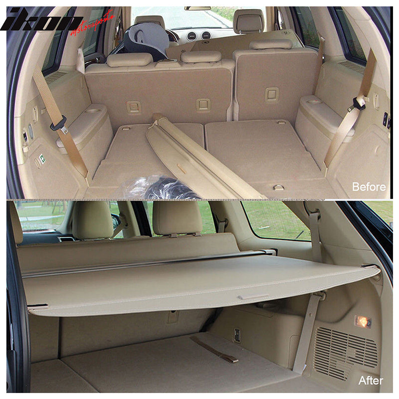 2012-2016 Honda CR-V OE Rear Luggage Cargo Cover Vinly Aluminum Rod