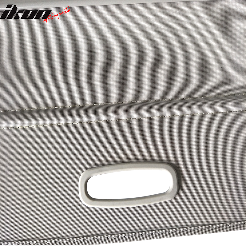 2019-2023 Hyundai Santa Fe Gray Retractable Cargo Cover Vinyl Aluminum