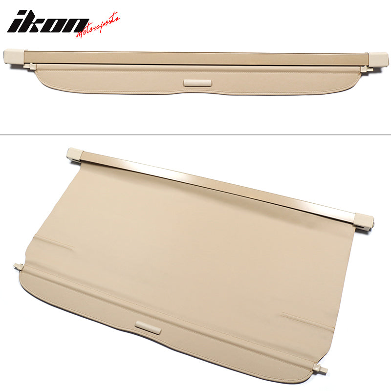 2007-2017 Jeep Compass Patriot Tonneau Cargo Cover Retractable Shade