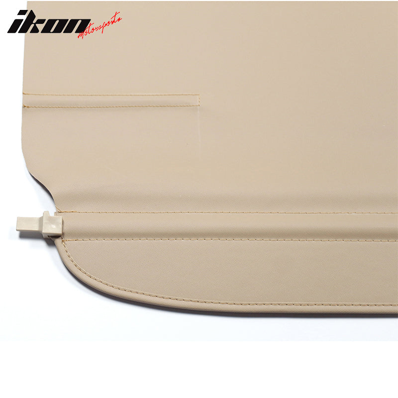 2007-2017 Jeep Compass Patriot Tonneau Cargo Cover Retractable Shade