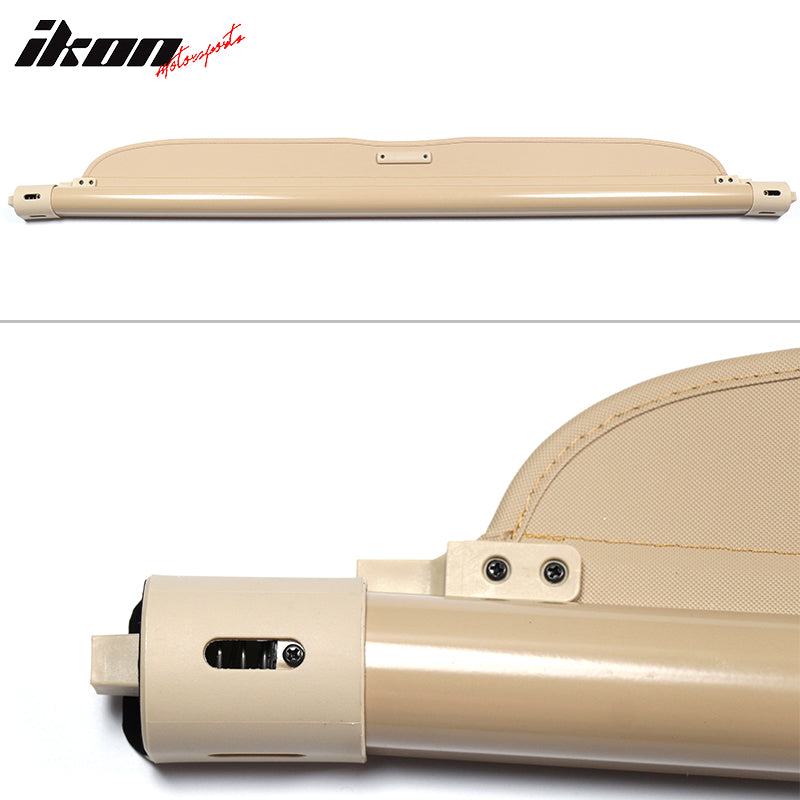 2007-2017 Jeep Compass Patriot Tonneau Cargo Cover Retractable Shade