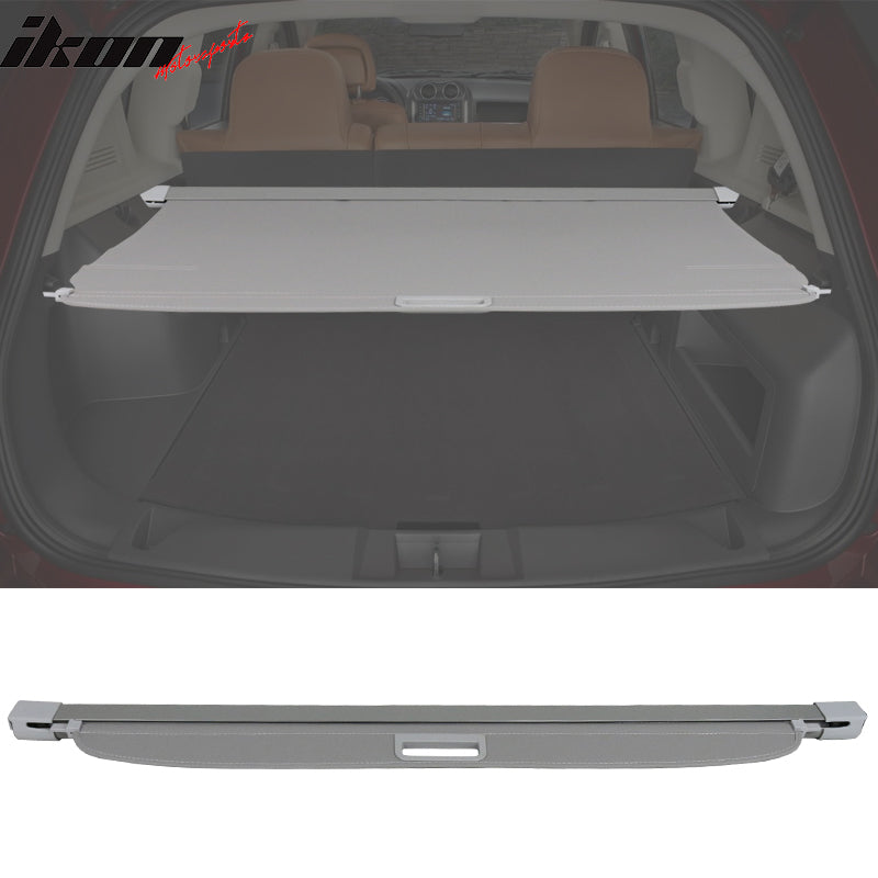 2007-2017 Jeep Compass Patriot Retractable Tonneau Cargo Shade Cover