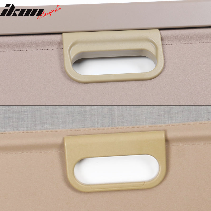 2011-2022 Grand Cherokee Rear Tonneau Cargo Cover Retractable Shade