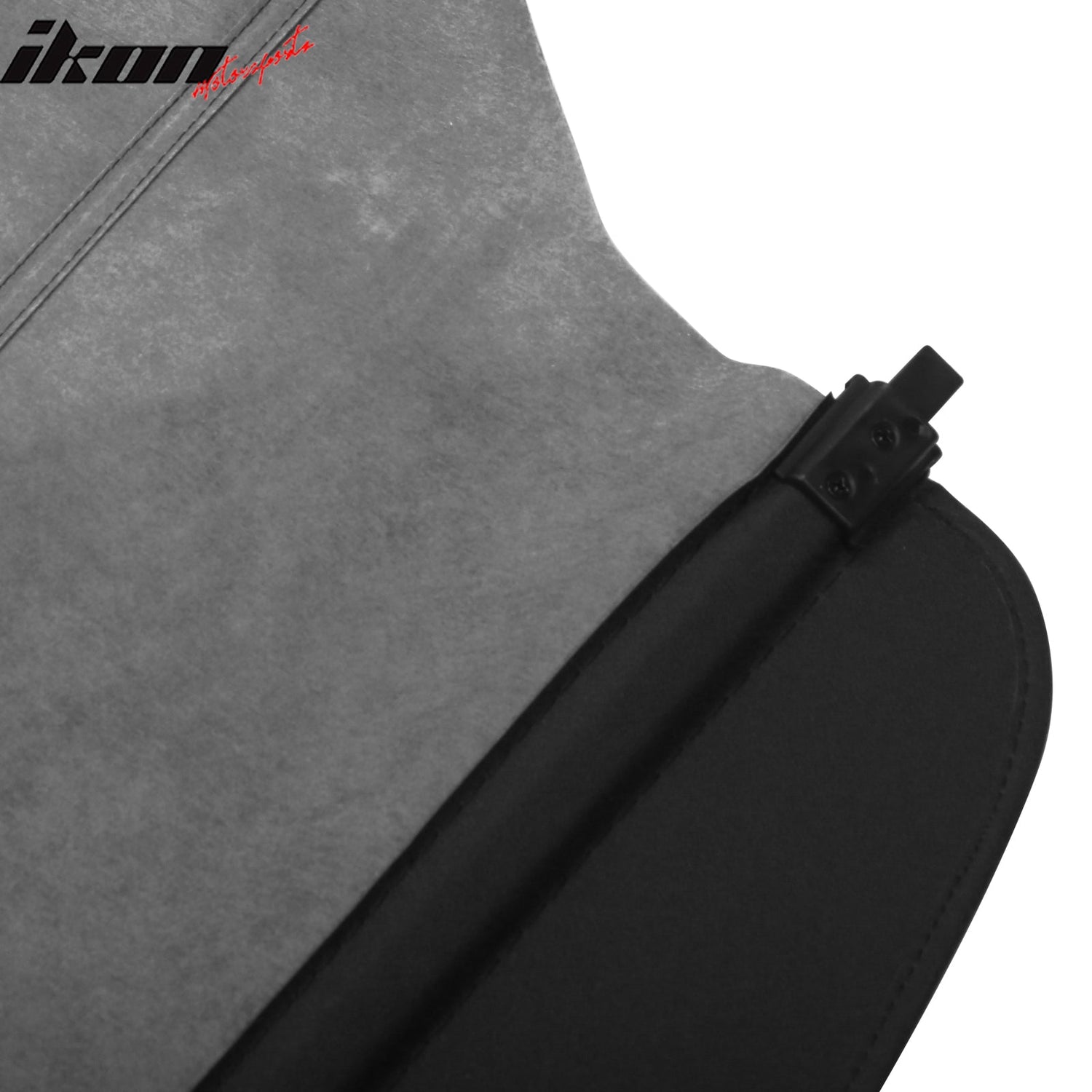 2021-2025 Jeep Grand Cherokee L Black Trunk Cargo Cover PVC Aluminum