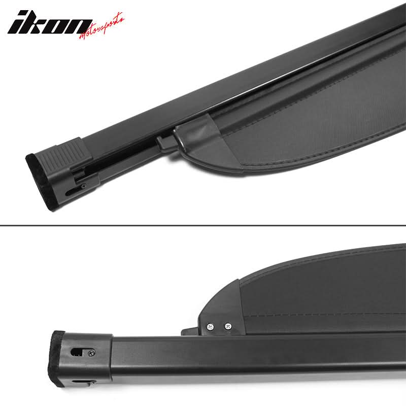2021-2023 Kia Sorento Retractable Trunk Cargo Cover Vinyl Aluminum Rod
