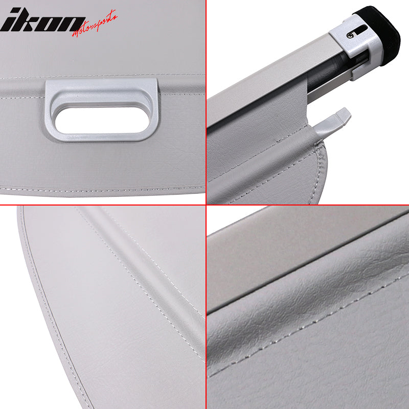 2012-2015 Mercedes Benz ML Class GLE Rear Trunk Cargo Cover Vinly Alum