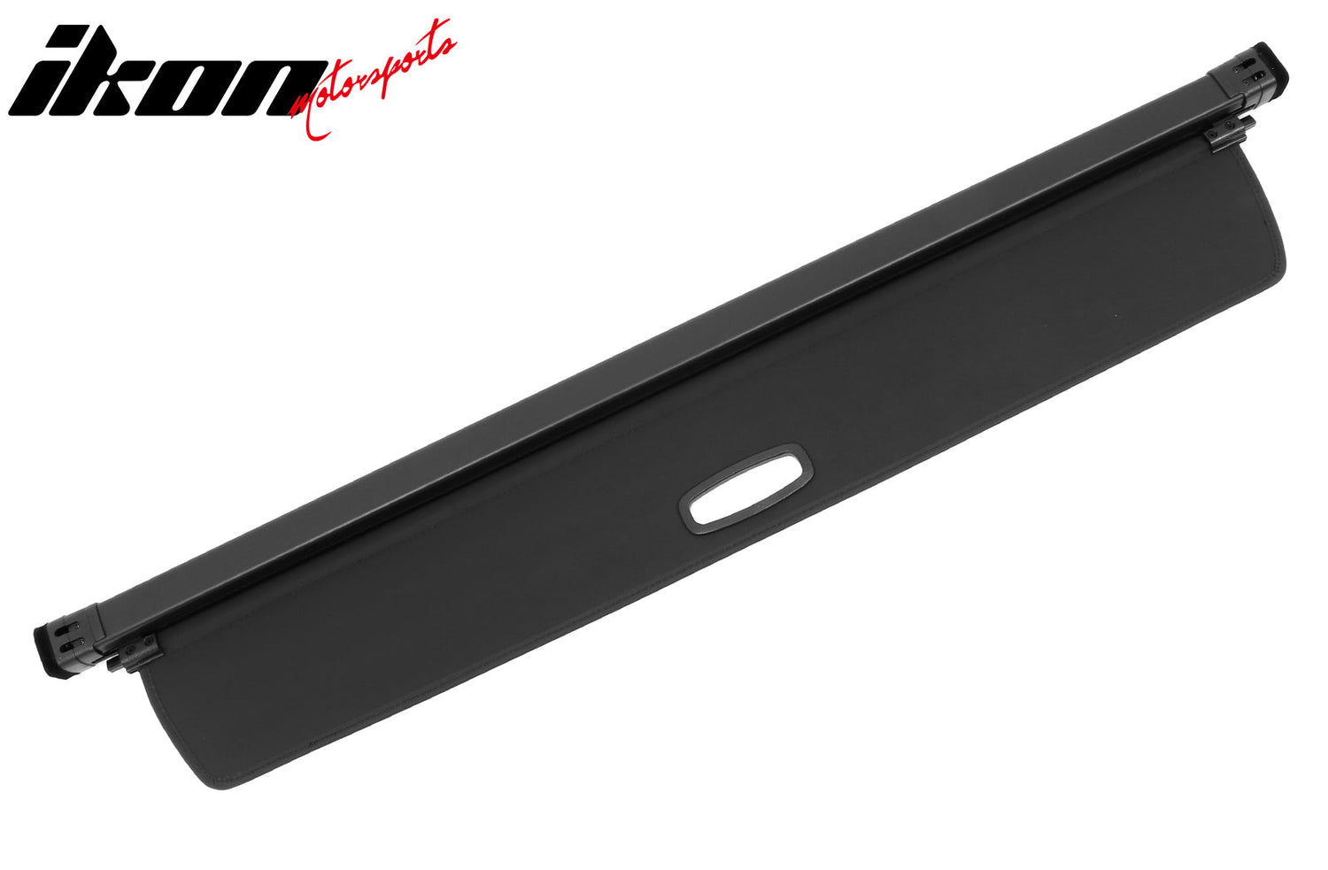 2022-2024 Rivian R1S Black Retractable Rear Trunk Cargo Cover Canvas