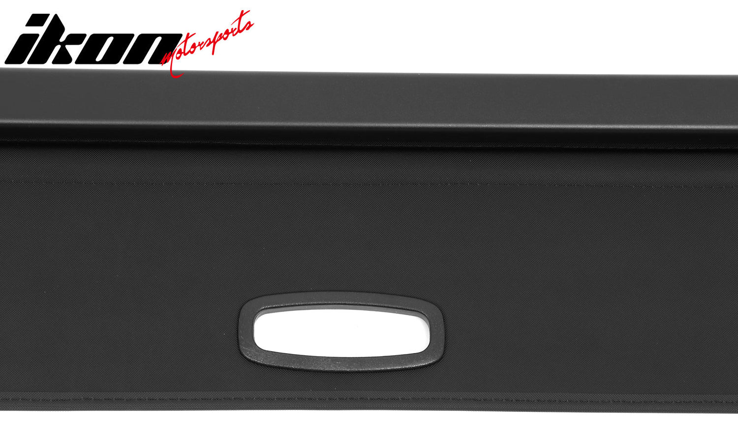2022-2024 Rivian R1S Black Retractable Rear Trunk Cargo Cover Canvas