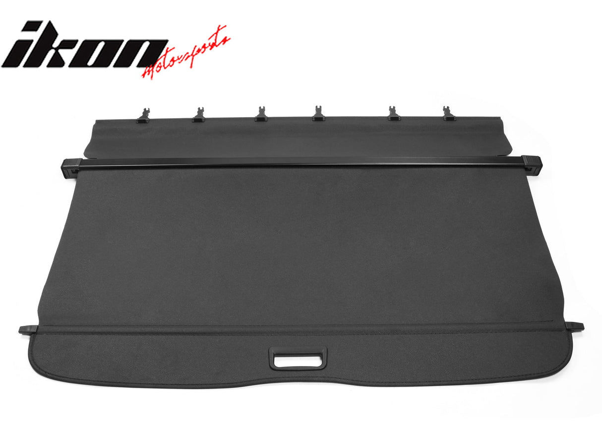 2014-2018 Subaru Forester Manual Black Cargo Cover PVC Aluminum Rod