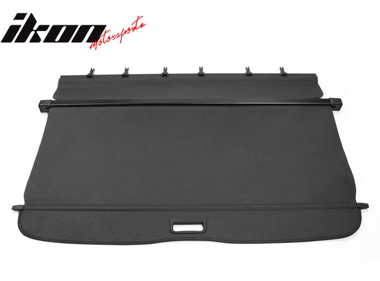 2014-2018 Subaru Forester Manual Black Cargo Cover PVC Aluminum Rod