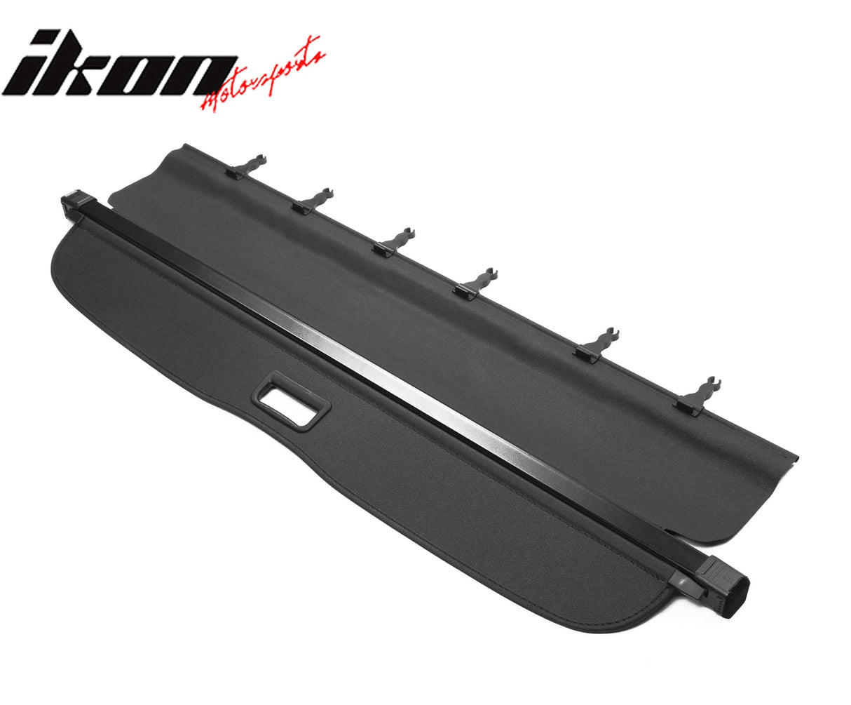 2014-2018 Subaru Forester Manual Black Cargo Cover PVC Aluminum Rod