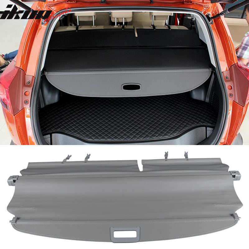 2006-2012 Toyota RAV4 OE Style Rear Cargo Cover Vinly Aluminum Rod