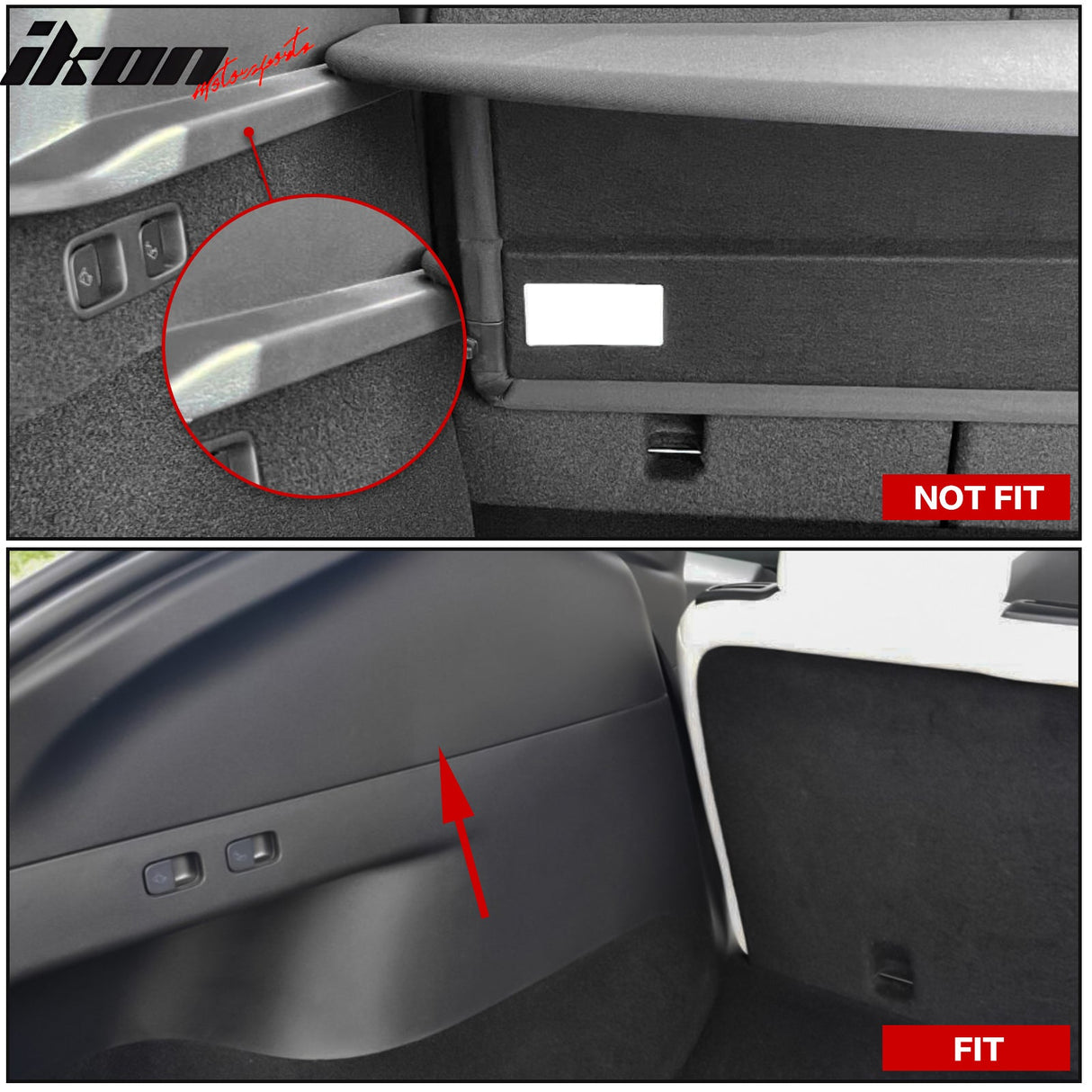 2020-2022 Tesla Model Y Canvas Style Retractable Trunk Cargo Cover