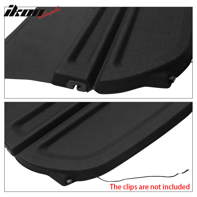 2009-2011 Honda Fit Non Retractable Rear Cargo Cover Tonneau Shield