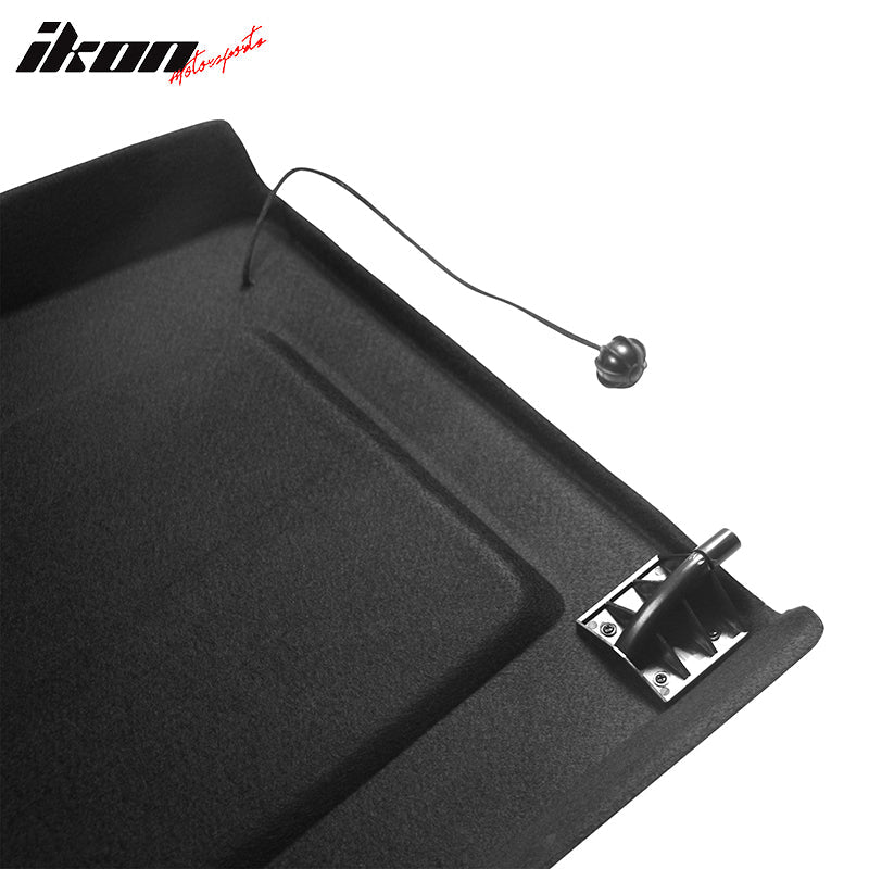 2010-2014 Volkswagen Golf 6 GTI R Non Retractable Black Cargo Cover