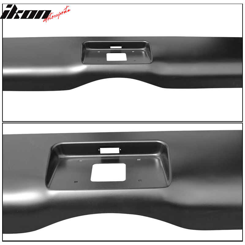 2007-2013 Chevy Silverado 1500 2500 3500 Black Rear Roll Pan Fleetside