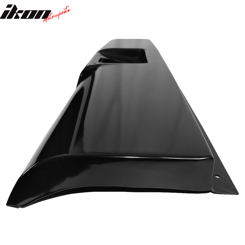 1999-2007 Chevy Silverado GMC Sierra 1500 Black Rear Roll Pan Steel