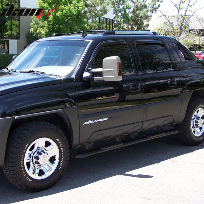 2003-2007Â Silverado Towing Mirrors Power Heated Signal Light Chrome