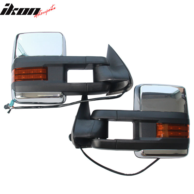 2003-2007Â Silverado Towing Mirror Power Heat Signal Arrow Clear Light