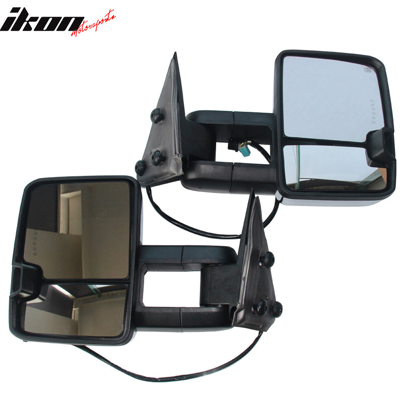 2003-2007Â Silverado Towing Mirror Power Heat Signal Arrow Clear Light