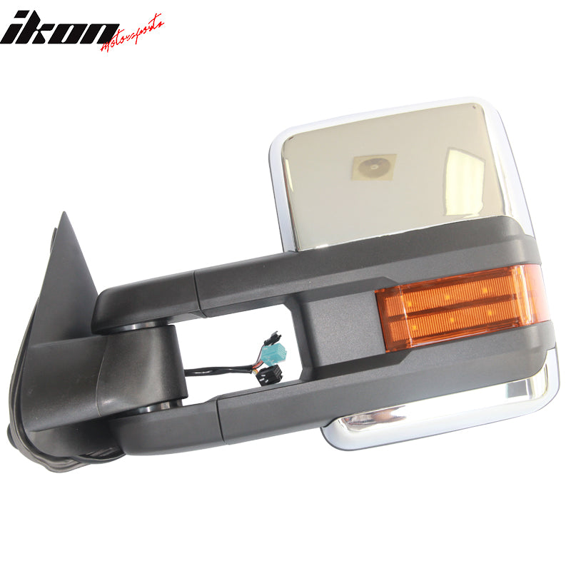 2003-2007Â Silverado Towing Mirror Power Heat Signal Arrow Clear Light