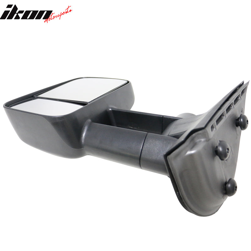 2007-2014 Silverado GMC Sierra Side Towing Mirrors Manual Non-Heated