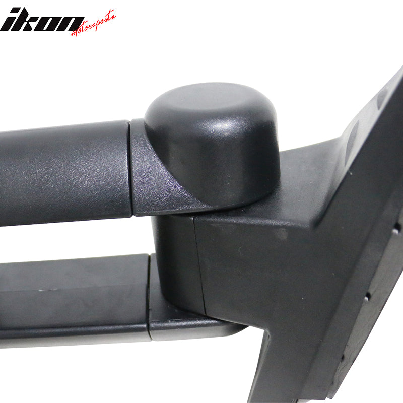 2007-2014 Silverado GMC Sierra Side Towing Mirrors Manual Non-Heated