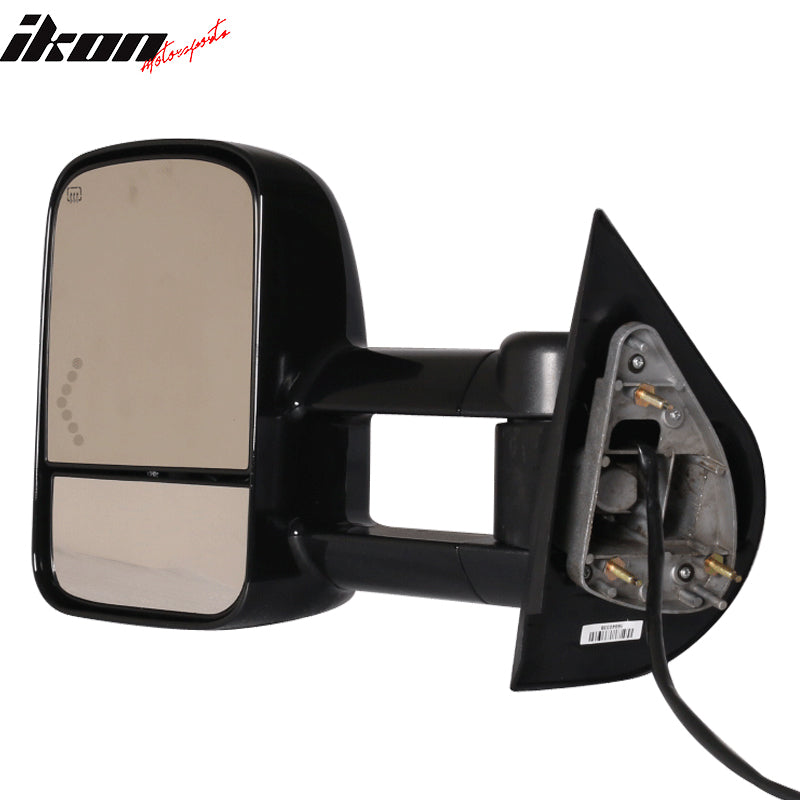 2007-2014 Silverado Sierra Tow Mirrors Power Heated Signal Light 2PC