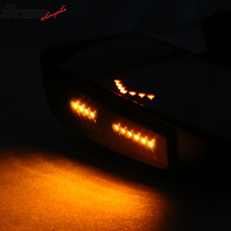 2007-2014 Silverado Sierra Tow Mirrors Power Heated Signal Light 2PC