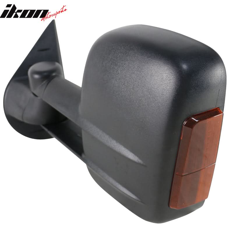 2007-2014Â Silverado Sierra Tow Mirrors Power Heated Signal Light Set