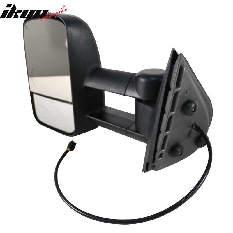 2007-2014Â Silverado Sierra Tow Mirrors Power Heated Signal Light Set