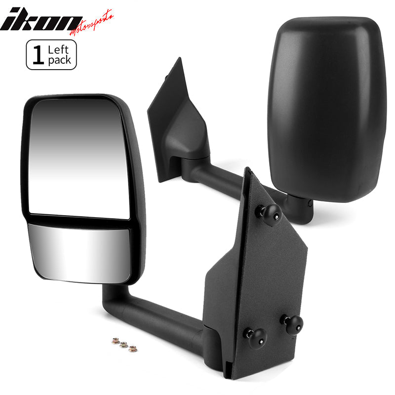 2003-2017Â Chevy Express GMC Savana Side View Tow Mirrors Textured