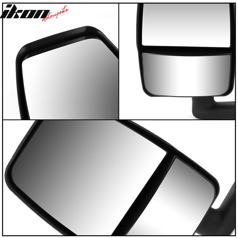 2003-2017Â Chevy Express GMC Savana Side View Tow Mirrors Textured