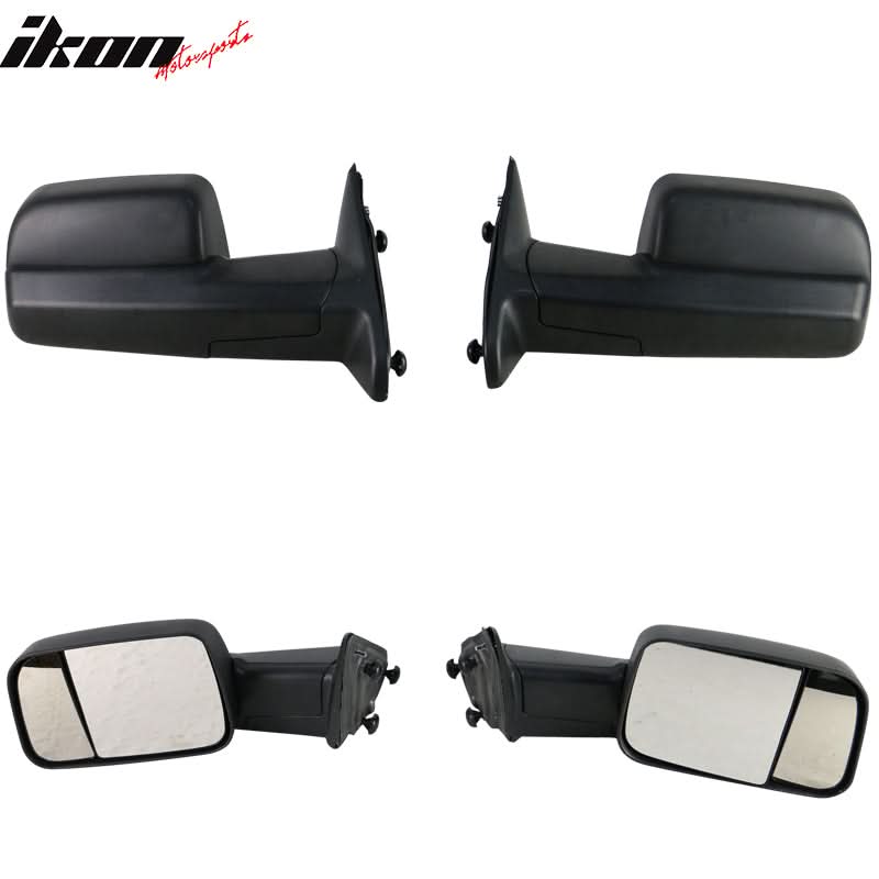 2009-2013Â Dodge Ram 1500 2500 3500 Side Towing Mirrors Turn Signal