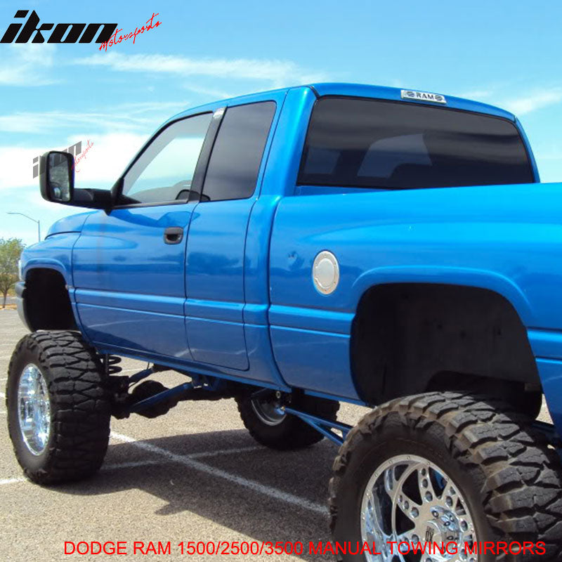 1994-2001Â Dodge Ram 1500 1994-2002 2500 3500 Towing Mirrors &Bracket