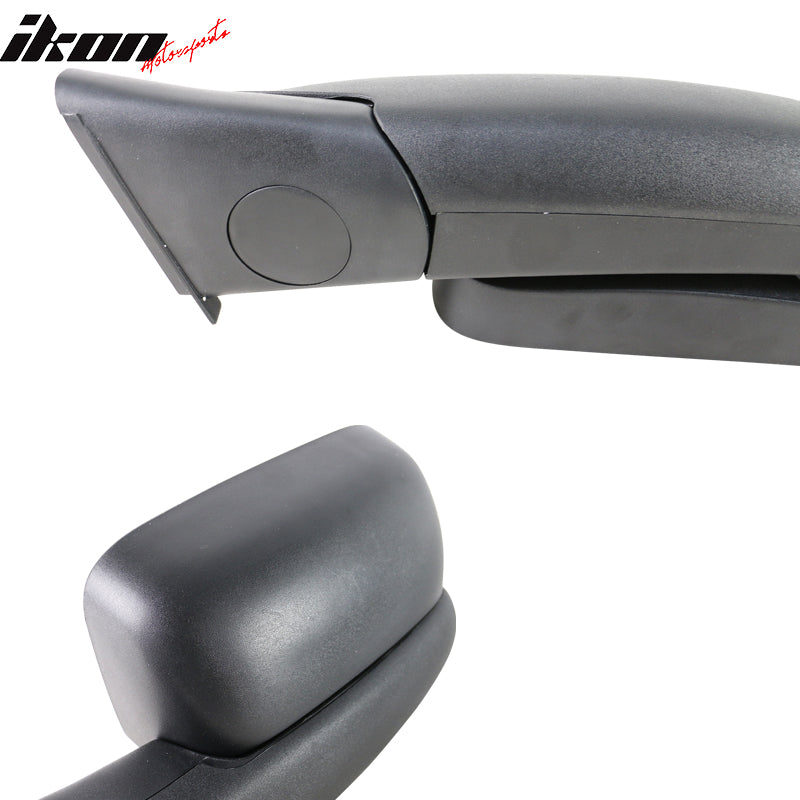 1998-2001Â Ram 1500 2500 3500 Side View Tow Mirrors Power Heated 2PC