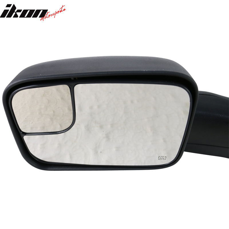 1998-2001Â Ram 1500 2500 3500 Side View Tow Mirrors Power Heated 2PC