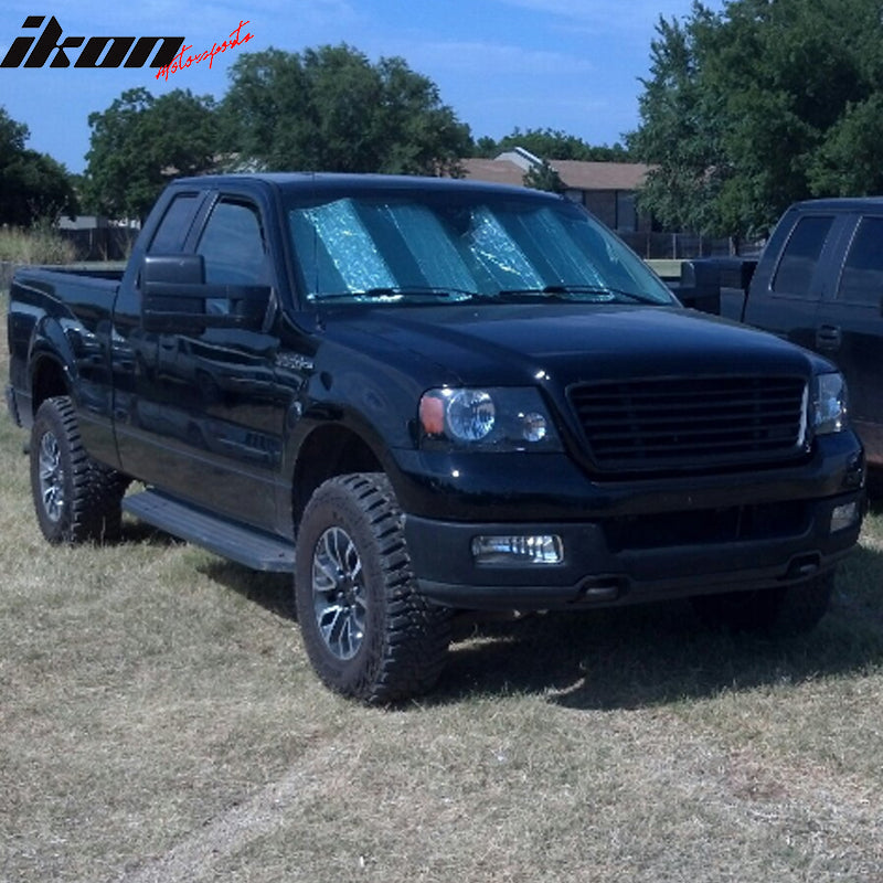 2004-2014Â F150 Side View Towing Mirrors Manual Non Heated Unpainted