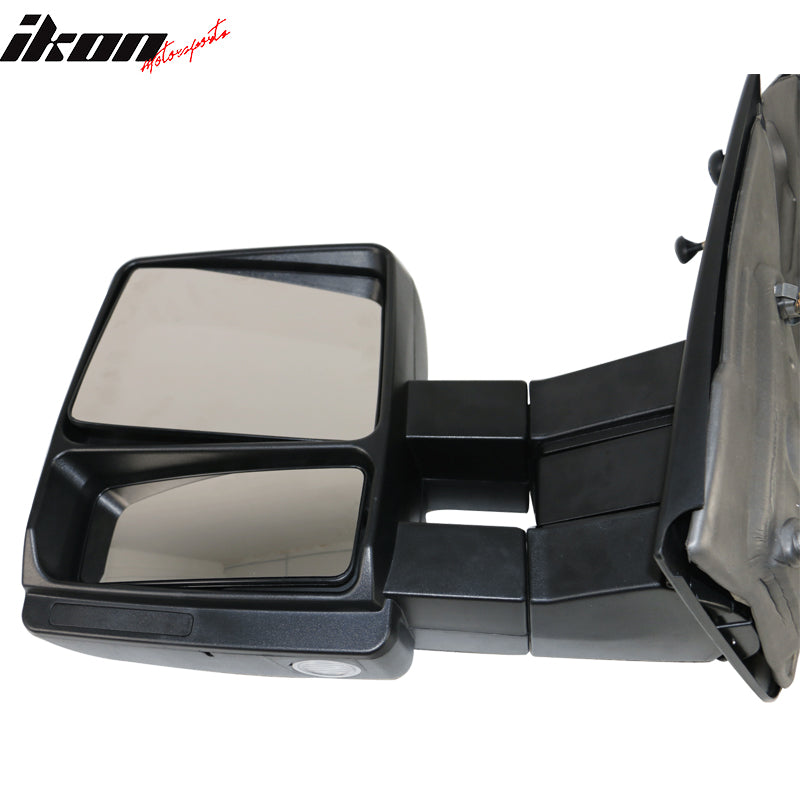 2004-2014Â F150 Side View Towing Mirrors Manual Non Heated Unpainted