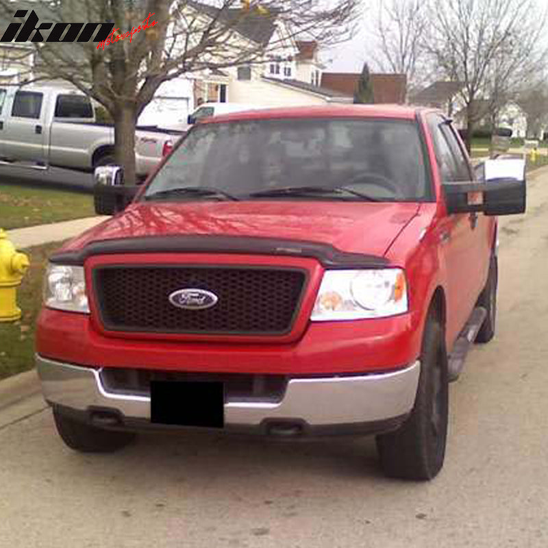 2009-2014Â F150 Tow Mirrors Power Heated Turn Signalddle Light Chrome