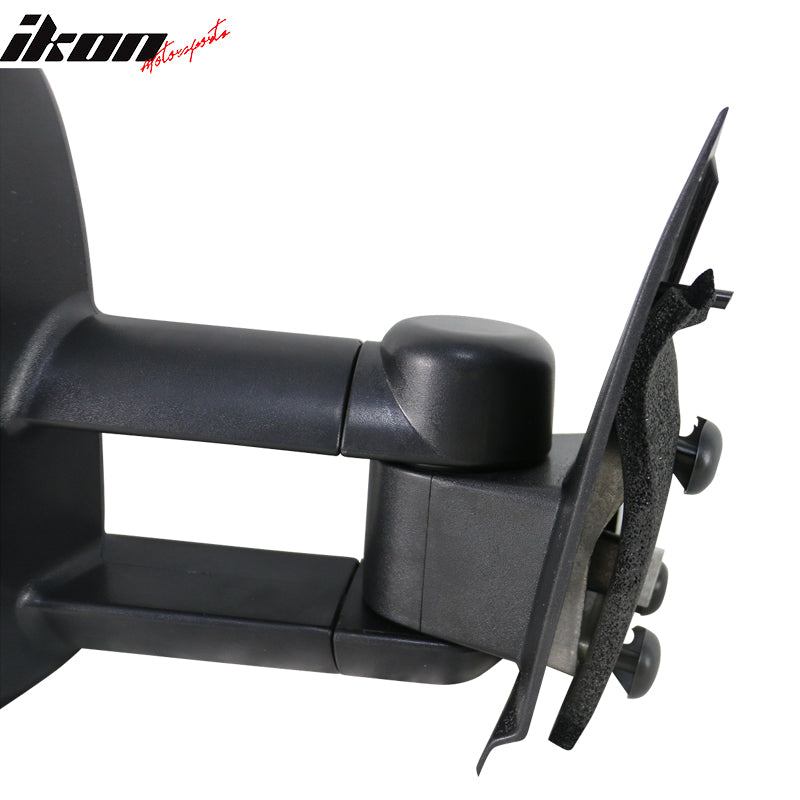 1997-2004 Ford F150 F250 Side Towing Tow Mirrors Manual Non-Heated