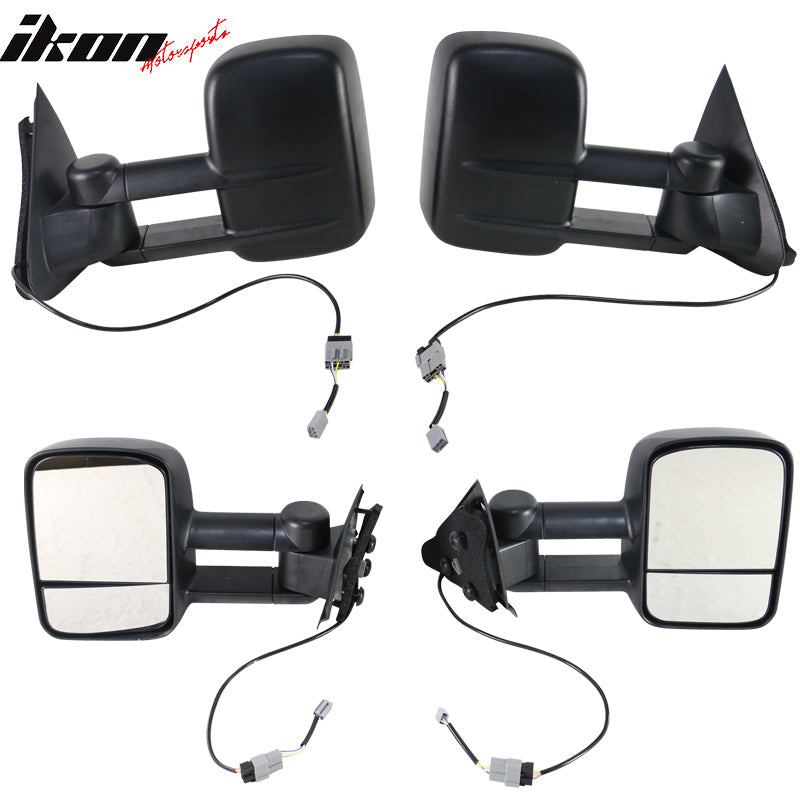 1997-2004Â Ford F150/250 Side Towing Tow Mirrors Power Non-Heated Pair