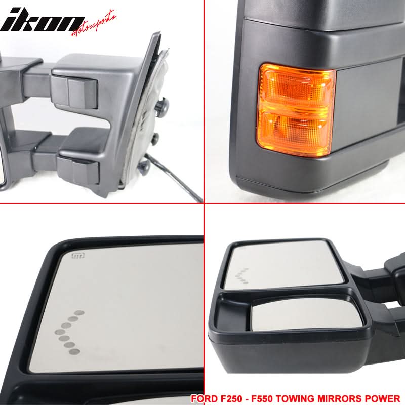 2003-2007Â F250 Side View Mirror Heated Turn Signal Light Arrow Lamp