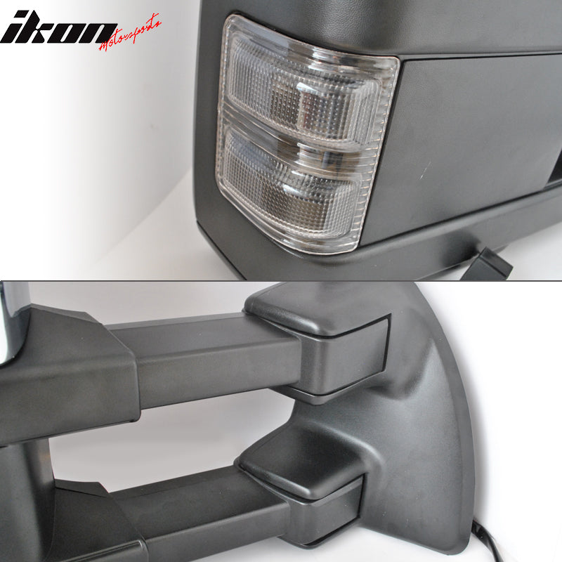 2008-2015 F250 F550 Towing Mirrors Power Heated Signal Arrow Lamp
